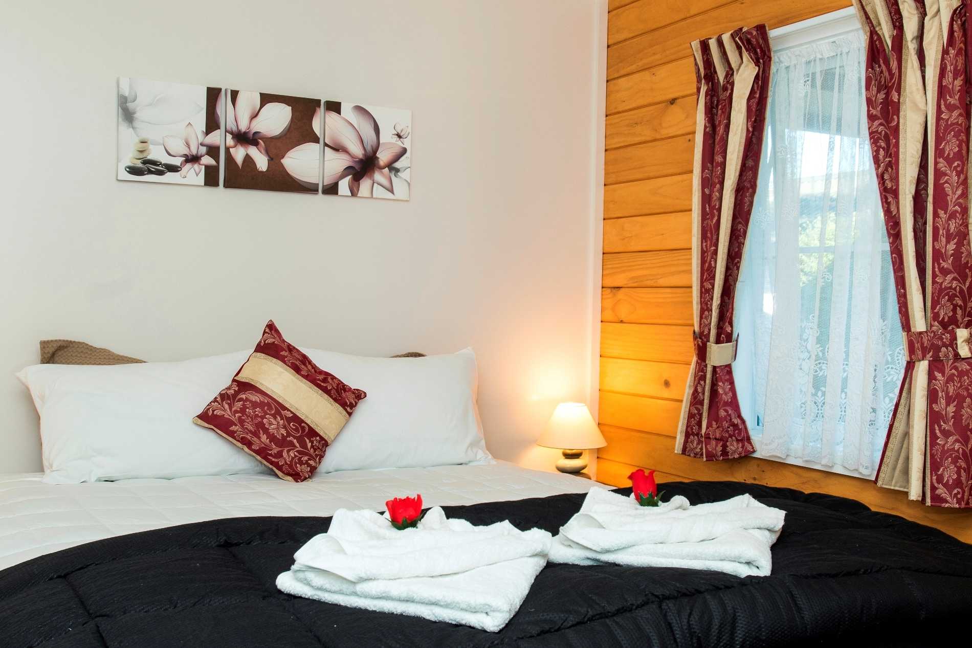 Comfortable king size beds