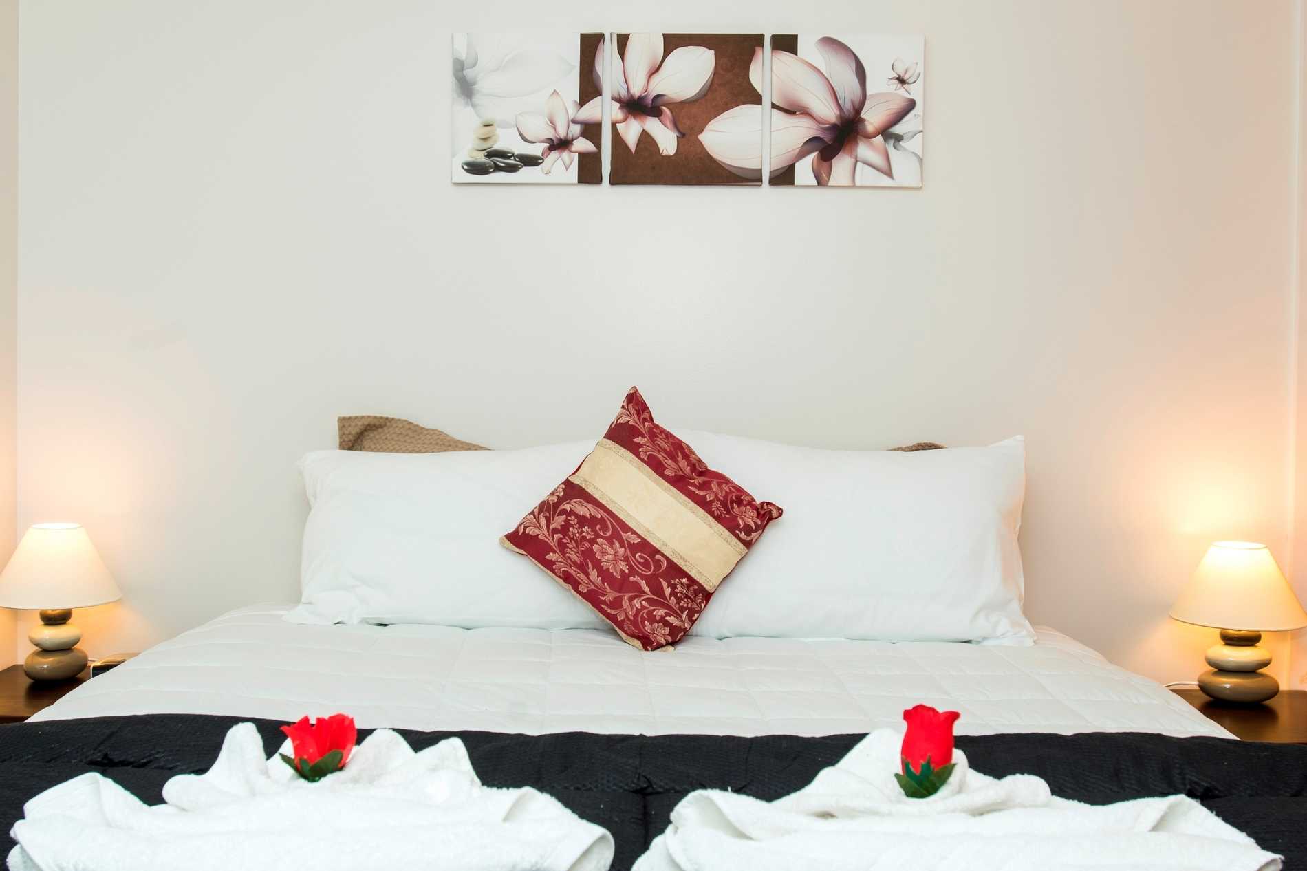 Comfortable king size beds