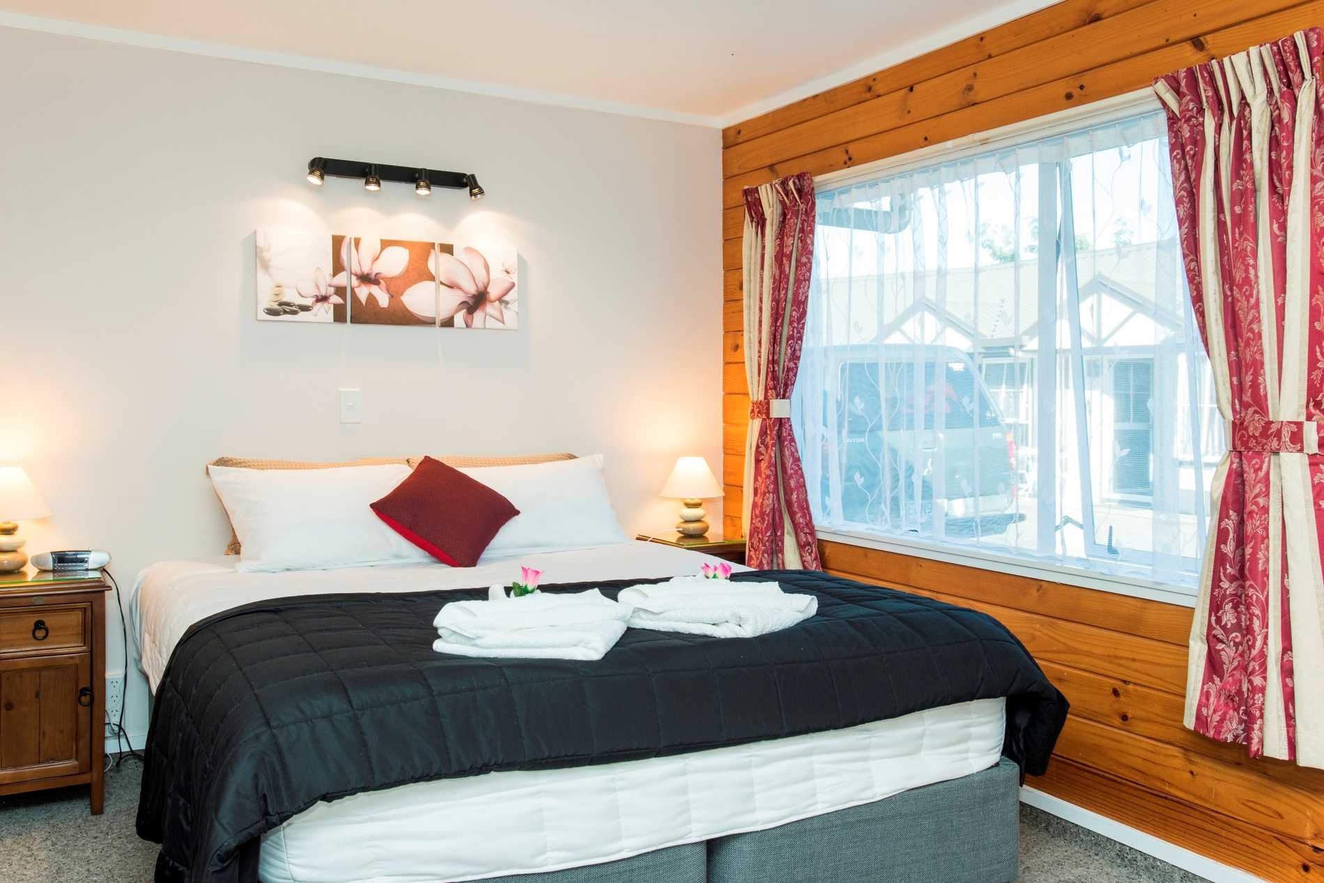 Comfortable king size beds