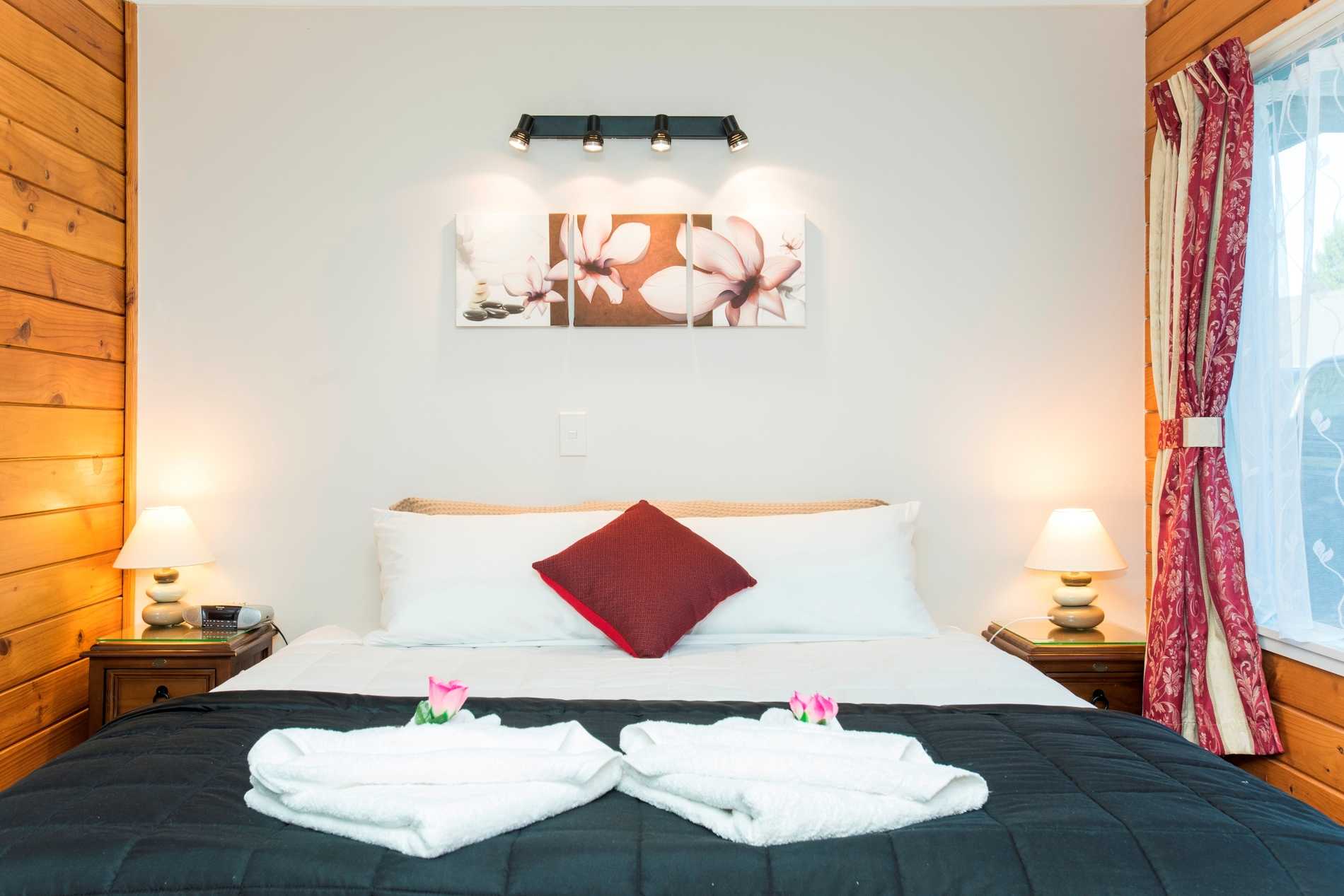 Comfortable king size beds